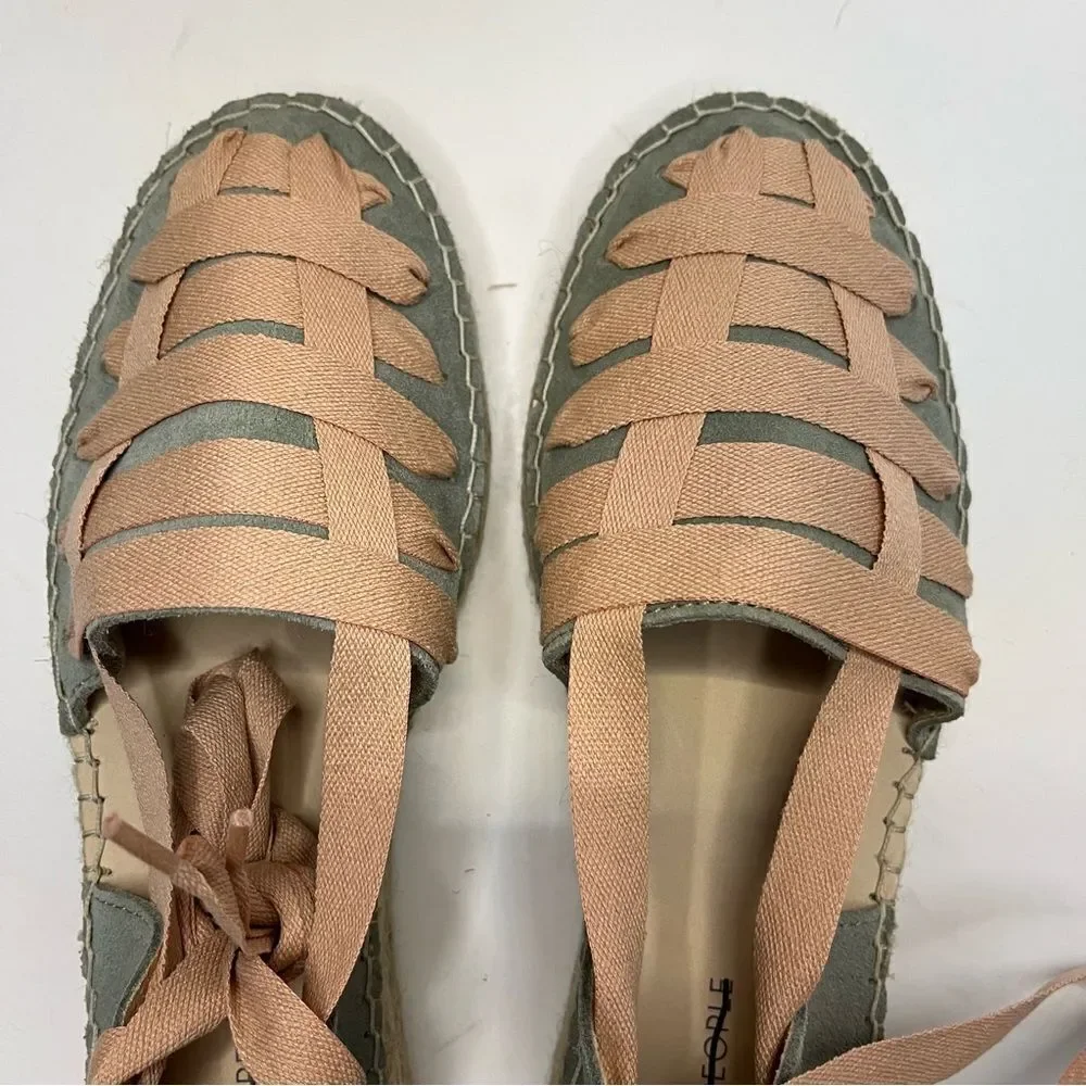 Free People‎ Heat Wave Wrap Ballet Inspired Espadrilles New in Box